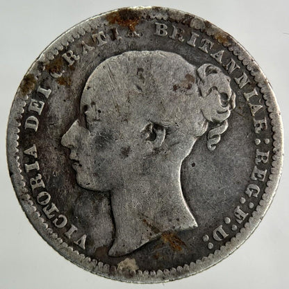 1877 Victoria Shilling Silver Coin | Collectable Grade