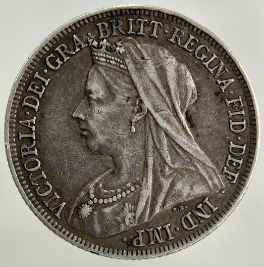 1894 Victoria Shilling Silver Coin | Very High Grade
