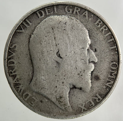 1902 Edward VII Shilling Silver Coin | Collectable Grade