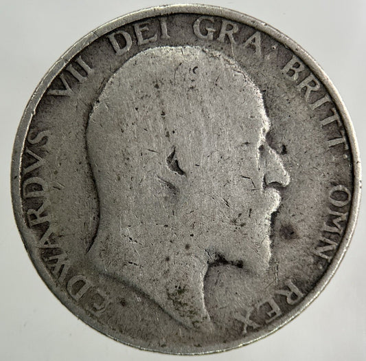 1902 Edward VII Shilling Silver Coin | Collectable Grade