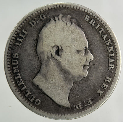 1834 William IV Shilling Silver Coin | Fine Collectable Grade