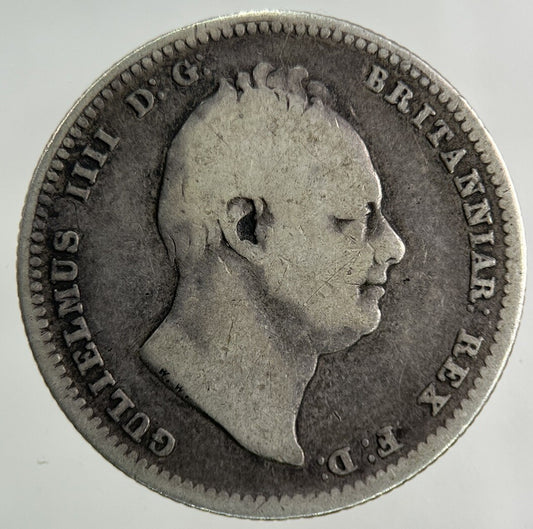 1834 William IV Shilling Silver Coin | Fine Collectable Grade