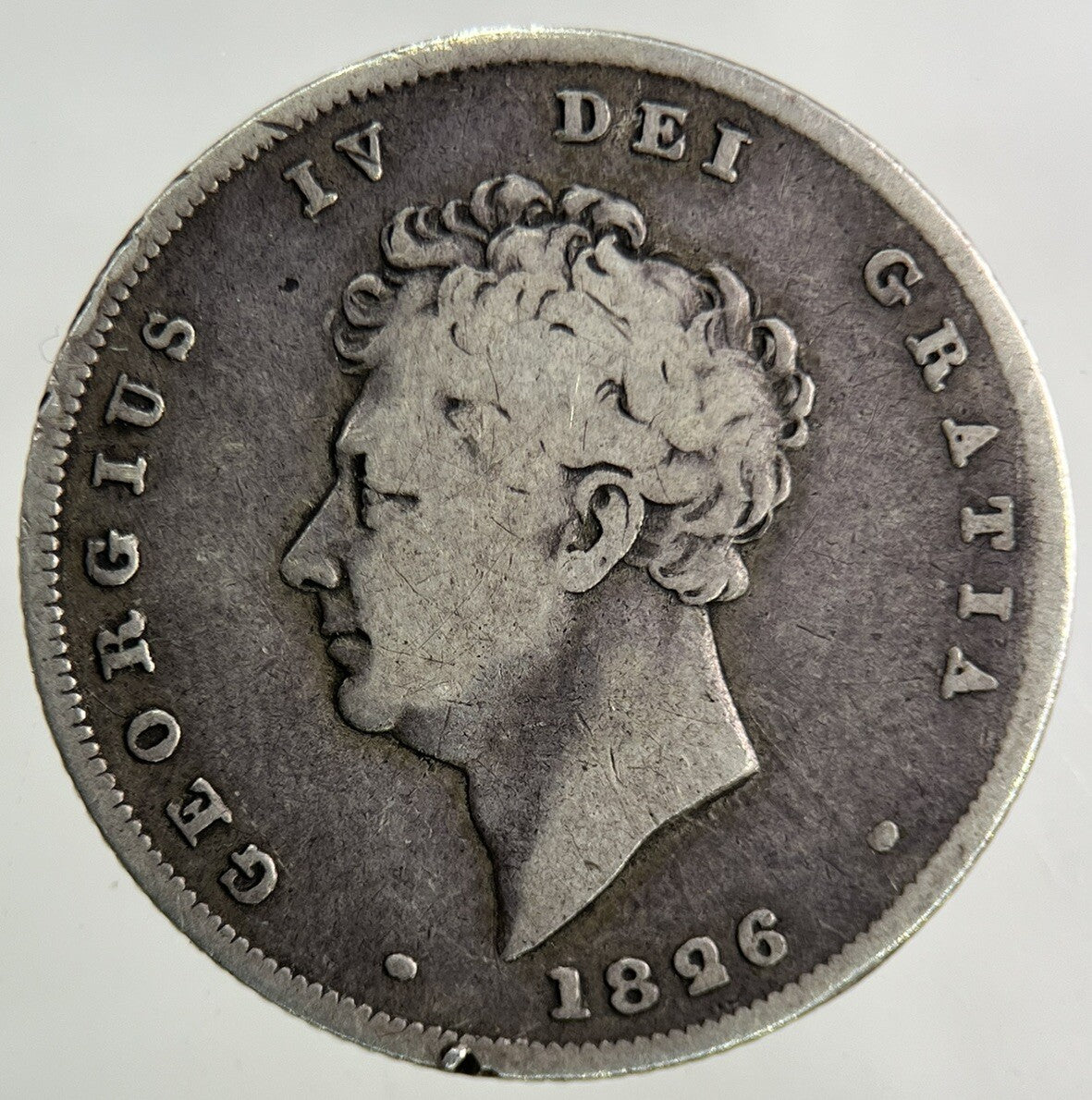 1826 George IV Shilling Silver Coin | Fine Collectable Grade