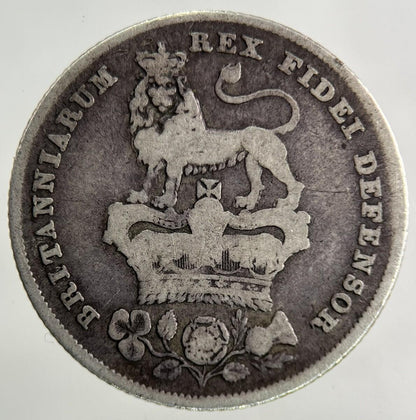 1826 George IV Shilling Silver Coin | Fine Collectable Grade