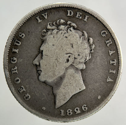 1826 George IV Shilling Silver Coin | Collectable Grade