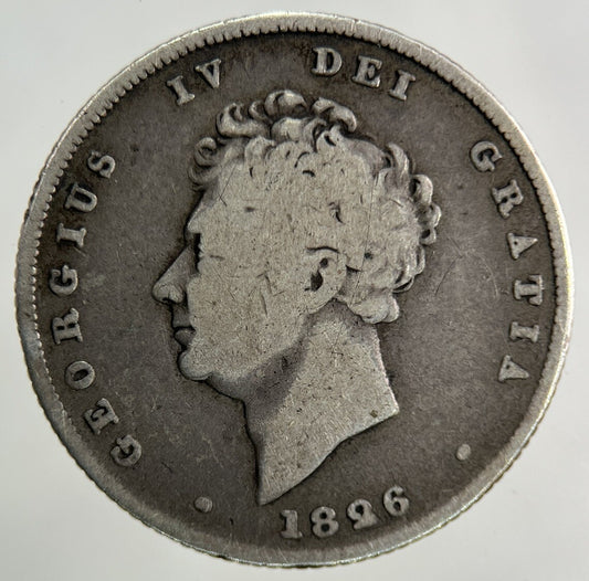 1826 George IV Shilling Silver Coin | Collectable Grade