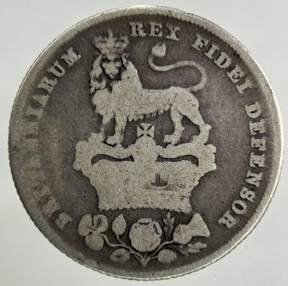 1826 George IV Shilling Silver Coin | Collectable Grade