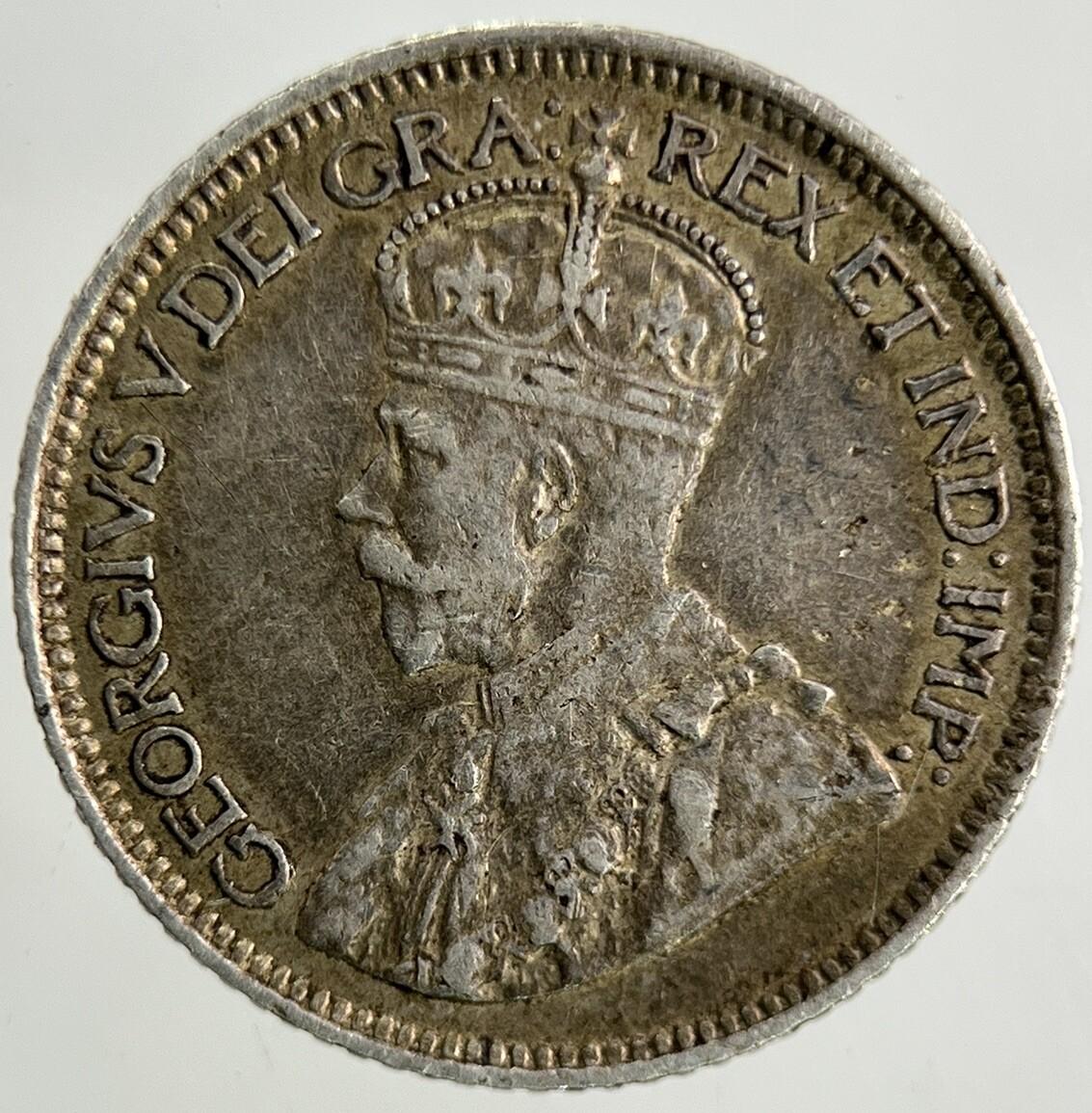 1913 Canada 10 Cents Silver Coin | Very High Grade