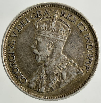 1913 Canada 10 Cents Silver Coin | Very High Grade