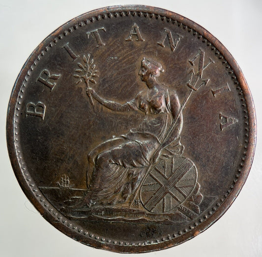 1806 George III 3rd One Penny Coin | Very Fine Grade