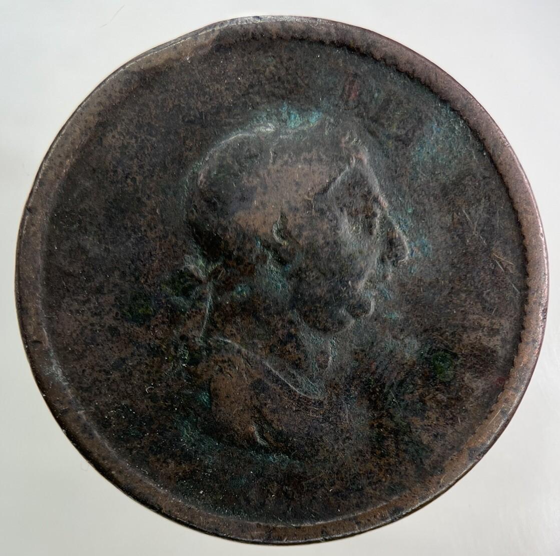 1807 George III 3rd One Penny Coin | Fair Grade