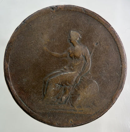 1806 George III 3rd One Penny Coin | Fair Grade