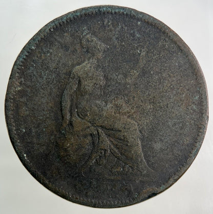 1826 George IV One Penny Coin | Fair Grade