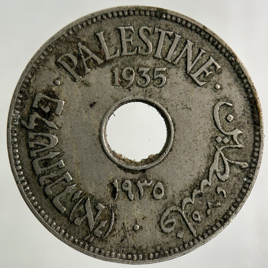 1935 Palestine 10 Mils Coin | Fine Collectable Grade