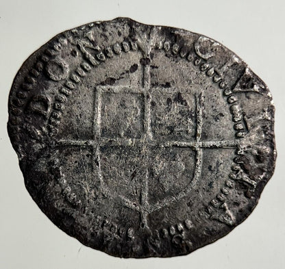 British Elizabeth I 1st Penny Hammered Silver Coin | Collectable Grade