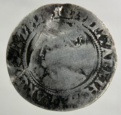 British Elizabeth I 1st Sixpence Hammered Silver Coin | Collectable Grade
