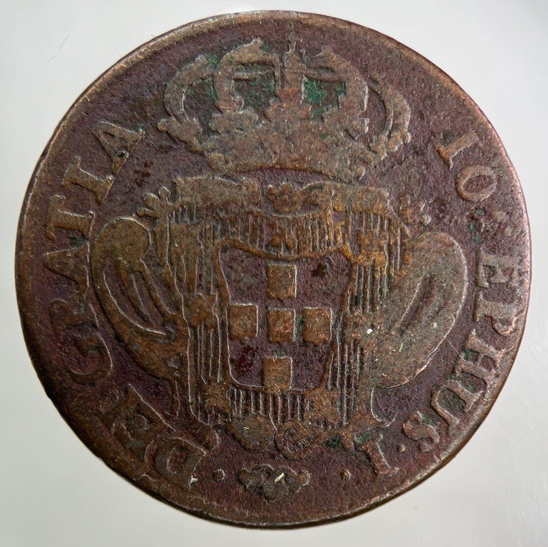 1761 Portugal X 10 Reis Coin | Collectable Grade