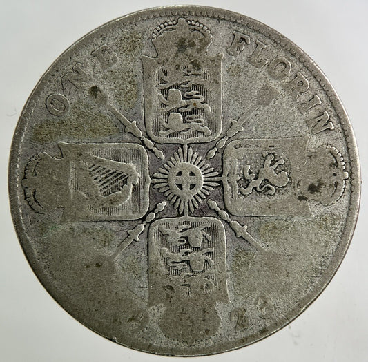 1923 George V Florin Silver Coin | Fair Grade
