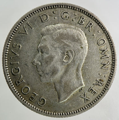 1940 George VI Florin Silver Coin | Fine Collectable Grade