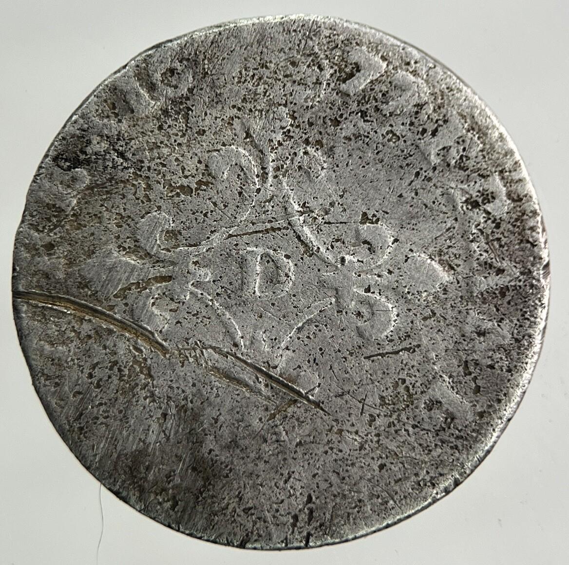 1677 France 4 Sols Silver Coin | Collectable Grade