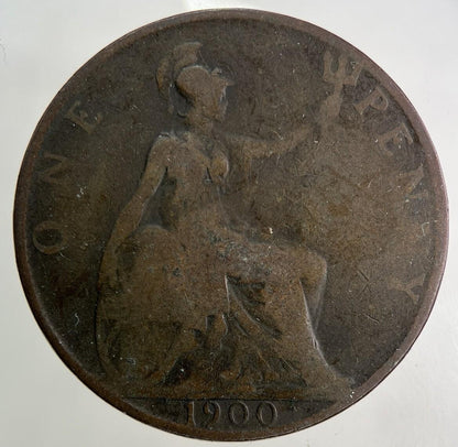 1900 Victoria One Penny Coin | Collectable Grade