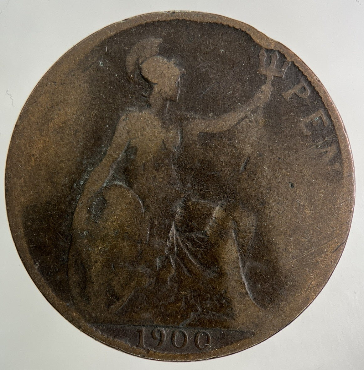 1900 Victoria One Penny Coin | Collectable Grade