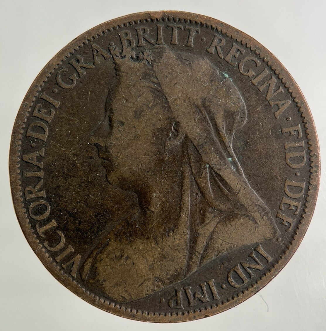 1901 Victoria One Penny Coin | Collectable Grade