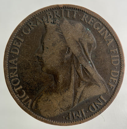 1901 Victoria One Penny Coin | Collectable Grade