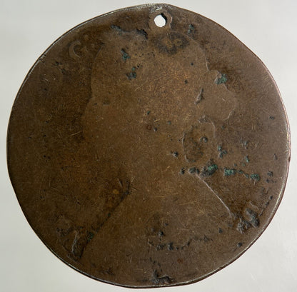 1865 Victoria One Penny Coin | Fair Grade