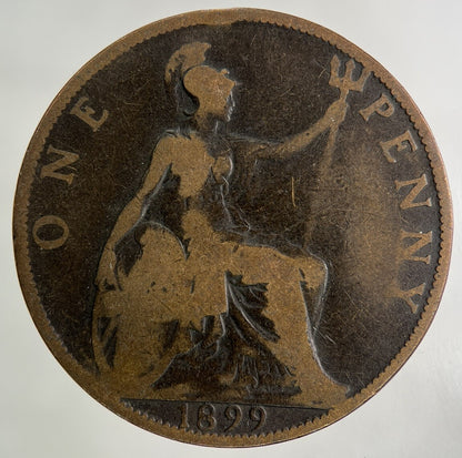 1899 Victoria One Penny Coin | Collectable Grade