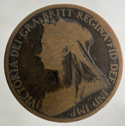 1899 Victoria One Penny Coin | Collectable Grade