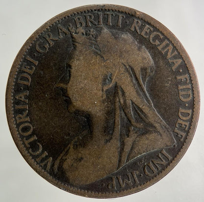 1898 Victoria One Penny Coin | Collectable Grade