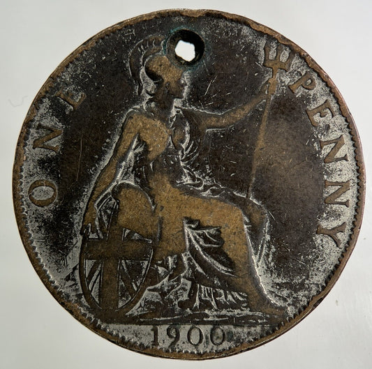 1900 Victoria One Penny Coin | Collectable Grade