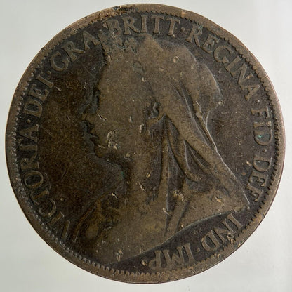 1899 Victoria One Penny Coin | Collectable Grade