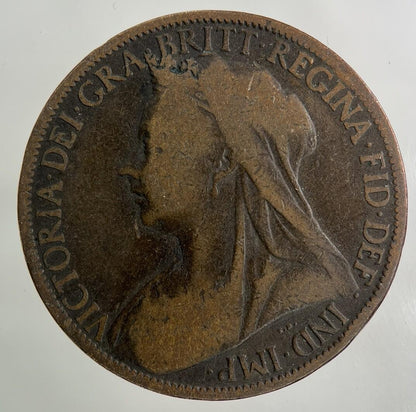1901 Victoria One Penny Coin | Collectable Grade