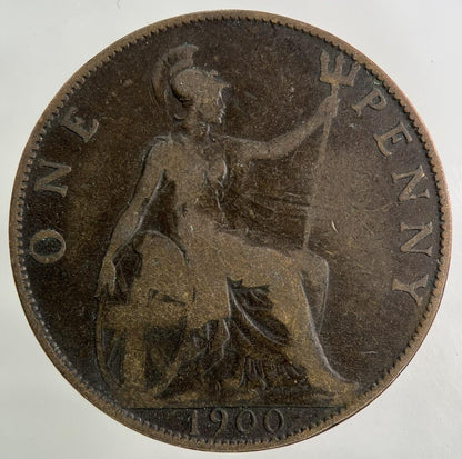 1900 Victoria One Penny Coin | Collectable Grade