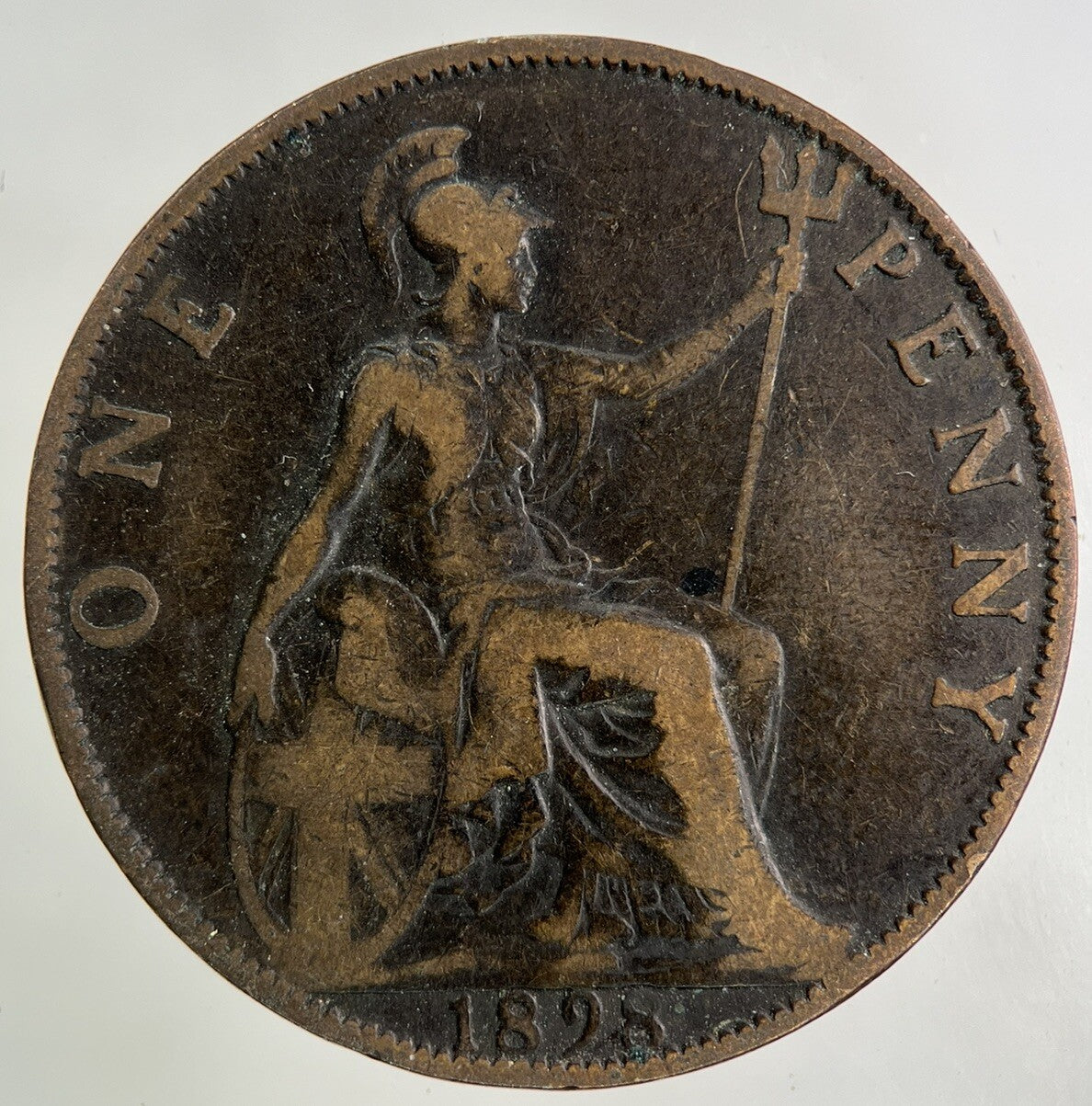 1898 Victoria One Penny Coin | Collectable Grade