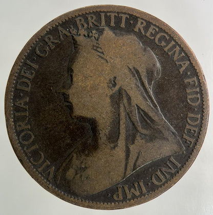 1899 Victoria One Penny Coin | Collectable Grade