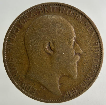 1907 Edward VII Half-Penny Coin | Collectable Grade