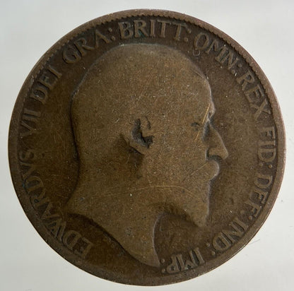 1902 Edward VII Half-Penny Coin | Collectable Grade