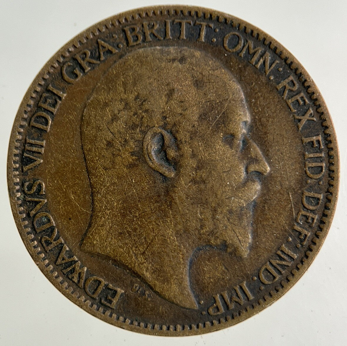 1909 Edward VII Farthing Coin | Fine Collectable Grade