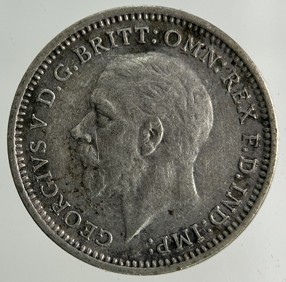 1933 George V Threepence Silver Coin | Fine Collectable Grade