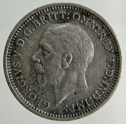 1933 George V Threepence Silver Coin | Fine Collectable Grade
