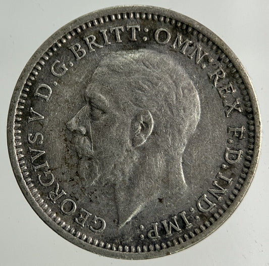 1933 George V Threepence Silver Coin | Fine Collectable Grade