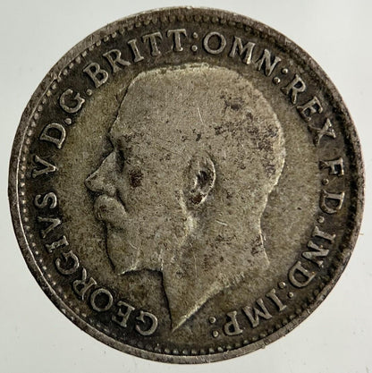 1918 George V Threepence Silver Coin | Fine Collectable Grade