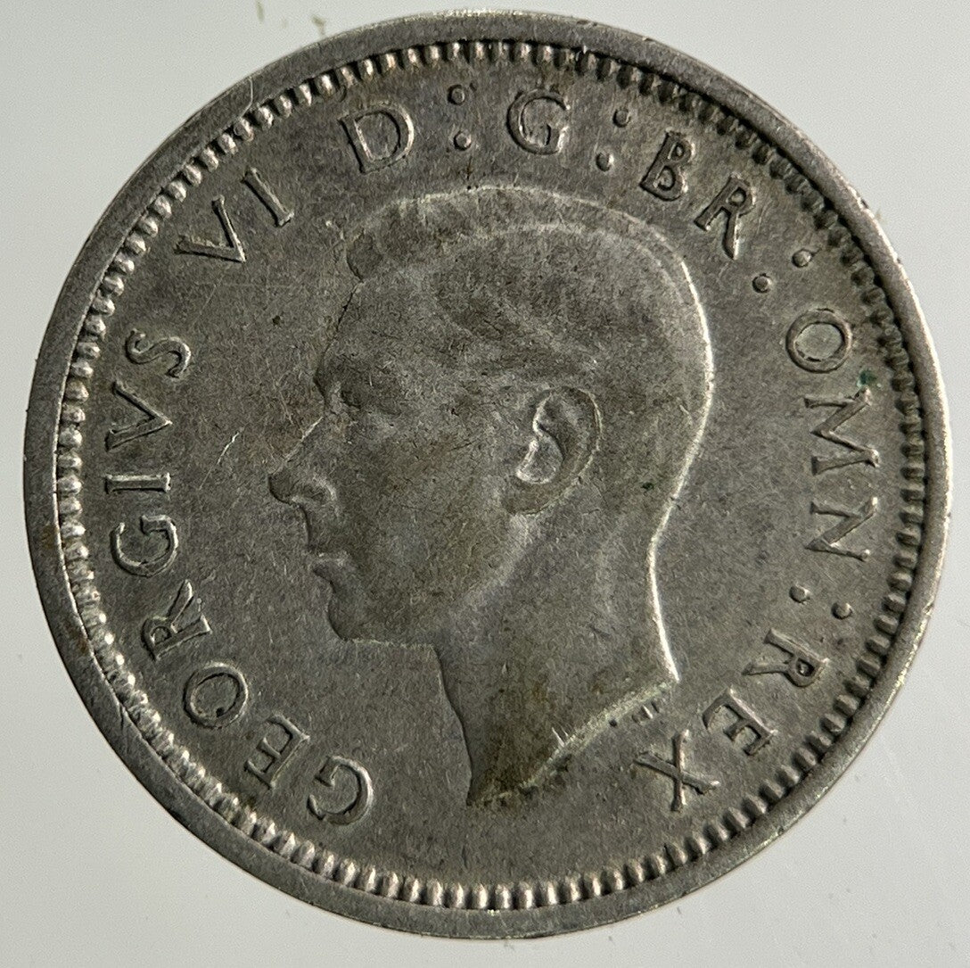 1941 George VI Threepence Silver Coin | Fine Collectable Grade