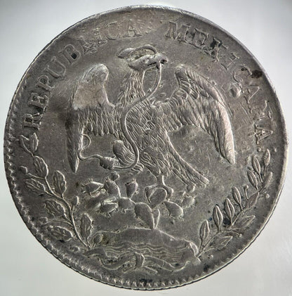 1894 Mexico 8 Reales Silver Coin | Fine Collectable Grade
