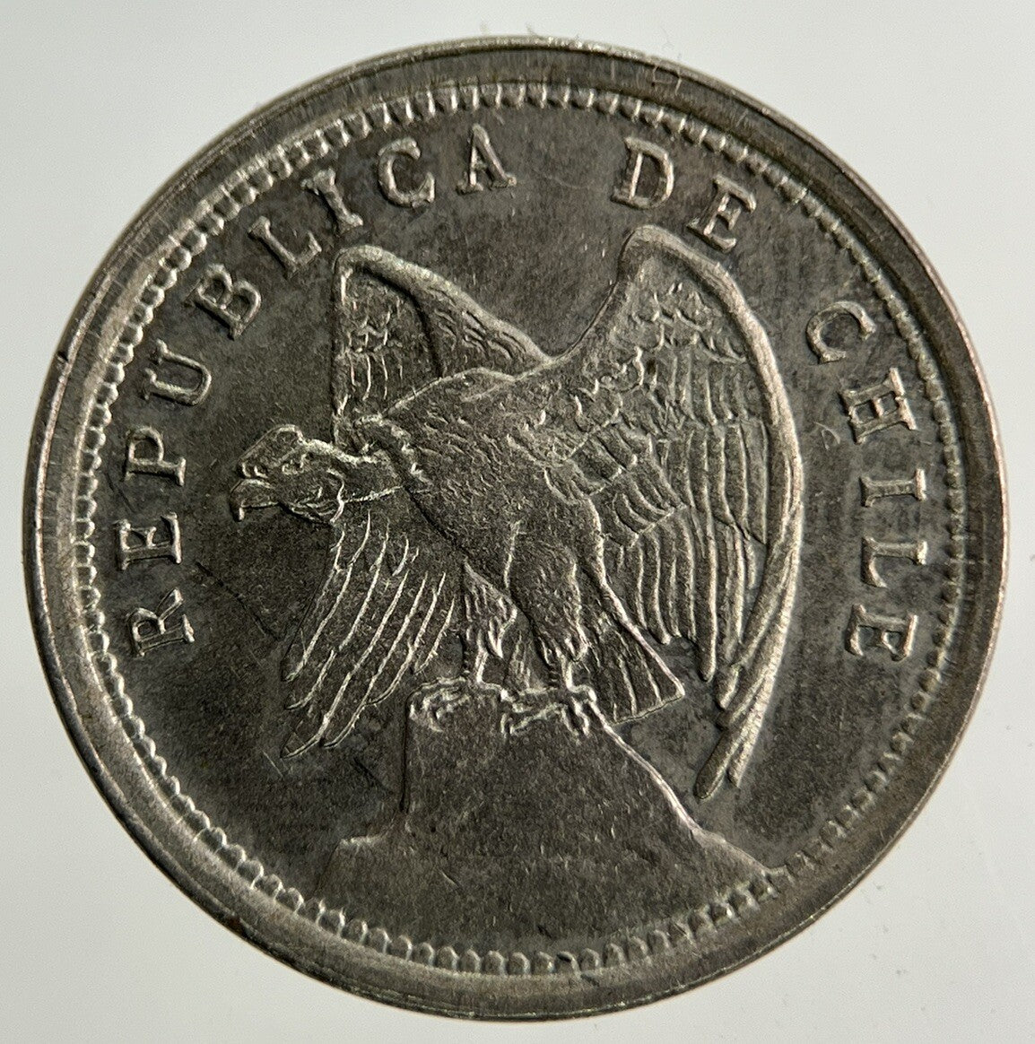 1920 Chile 10 Centavos Coin | Very High Grade