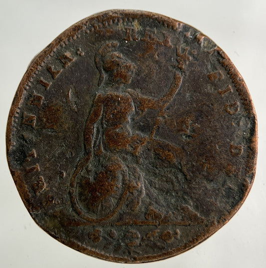 1837 William IV Farthing Coin | Fair Grade