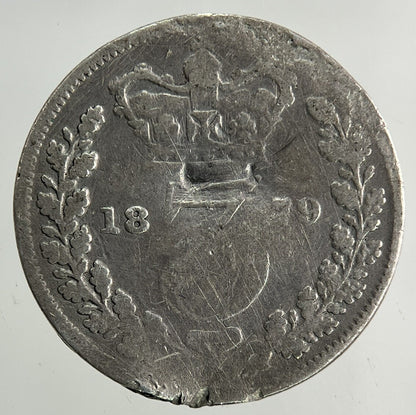 1879 Victoria Threepence Silver Coin | Collectable Grade